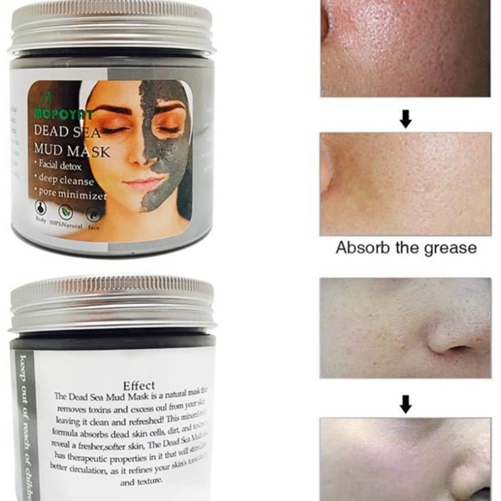 NEW Dead Sea Clarifying Mud Mask for Face or Body - Picture 4 of 11